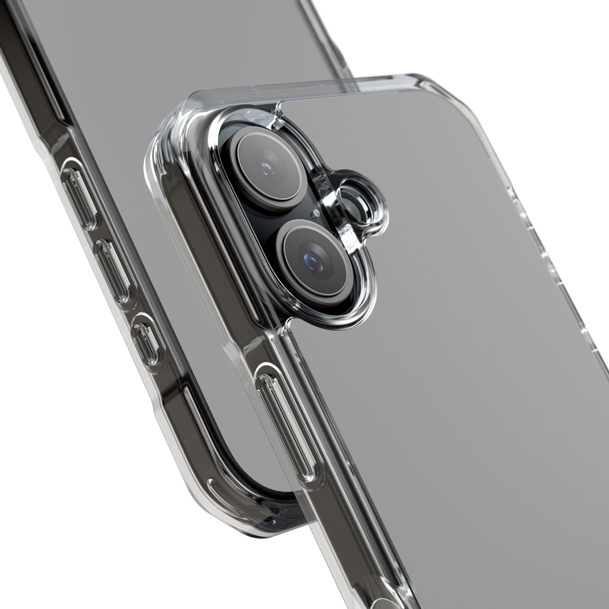 Dark Gray iPhone 16 - Clear Impact Phone Case