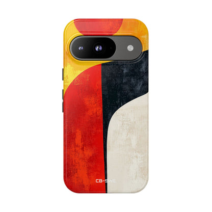 Vibrant Flowing Shapes - Google Pixel Case