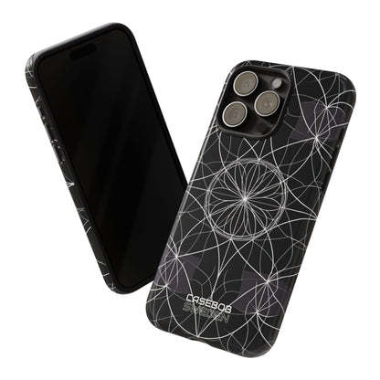 Symmetric Line Bloom iPhone 15 - Resistente