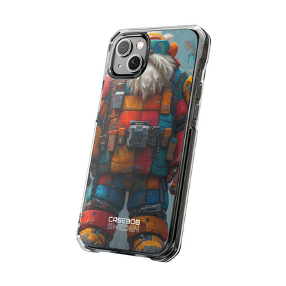 Whimsical Robot Wanderer iPhone 14 - Impact Clear+