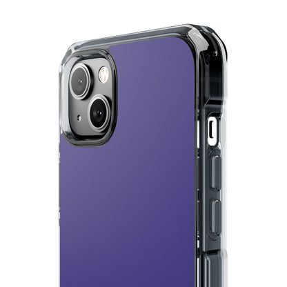 Dark Slate Blue - Clear Impact Case for iPhone