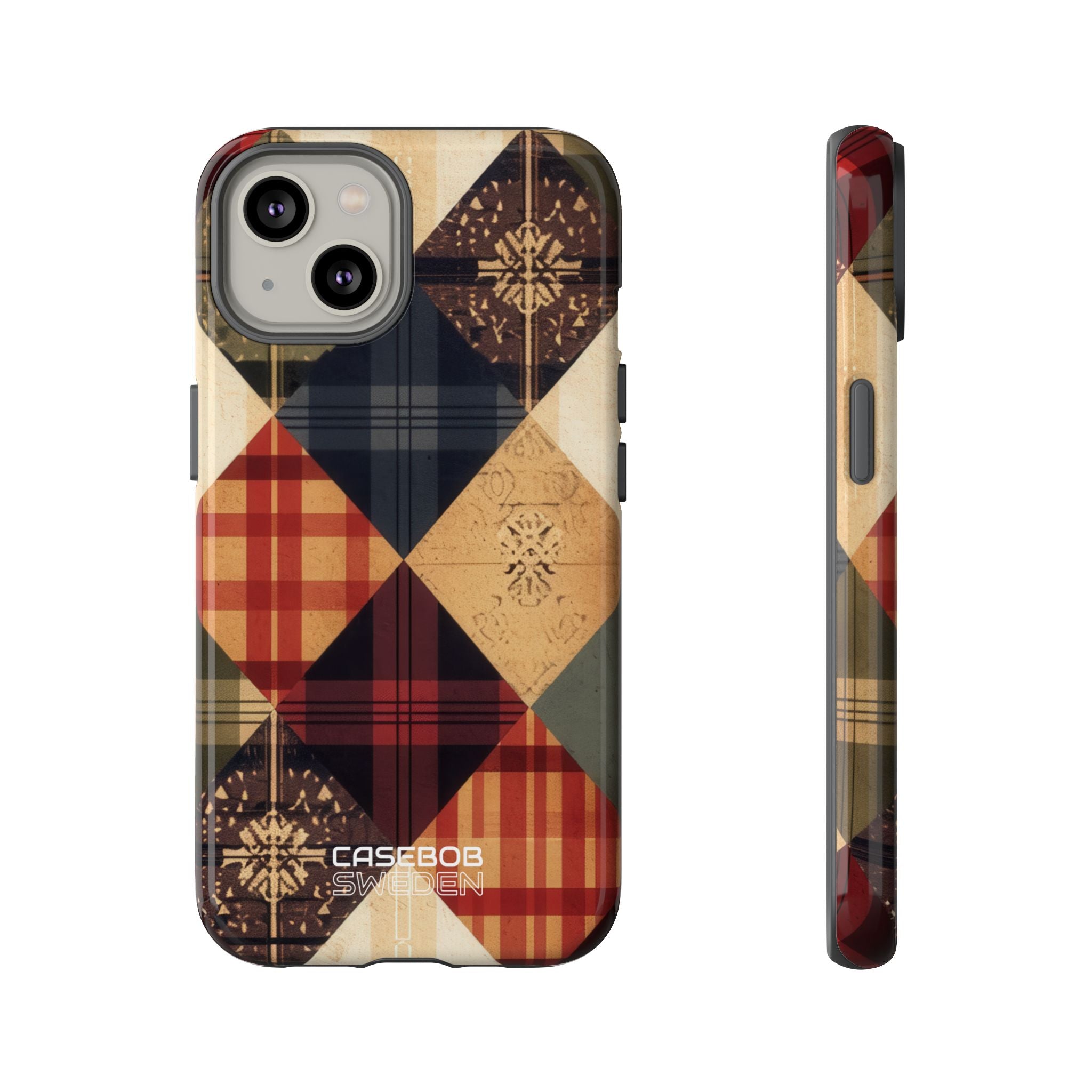 Rustik Quilt Charm iPhone 14 - Tough