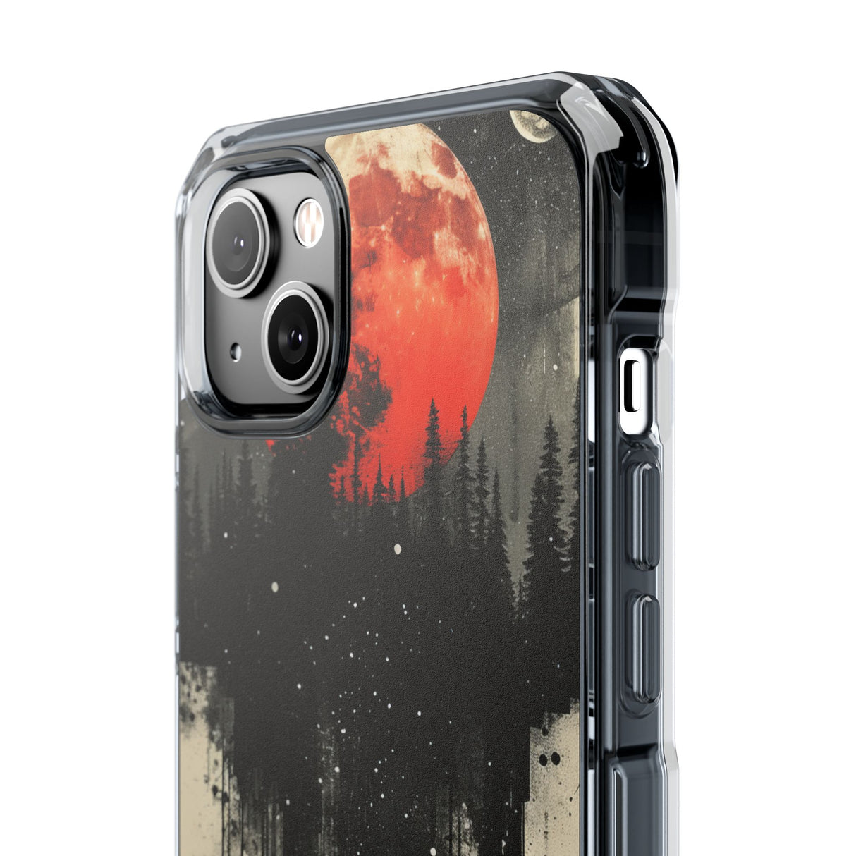 Ethereal Moonscape - Phone Case for iPhone (Clear Impact - Magnetic)