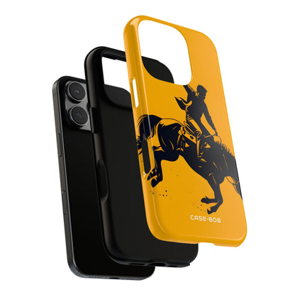 Buckin Cowboy Glow iPhone 16 Pro Case - Tough