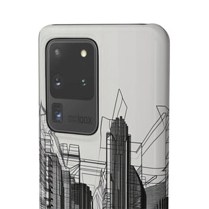 Urban Wireframe | Slim Phone Case for Samsung