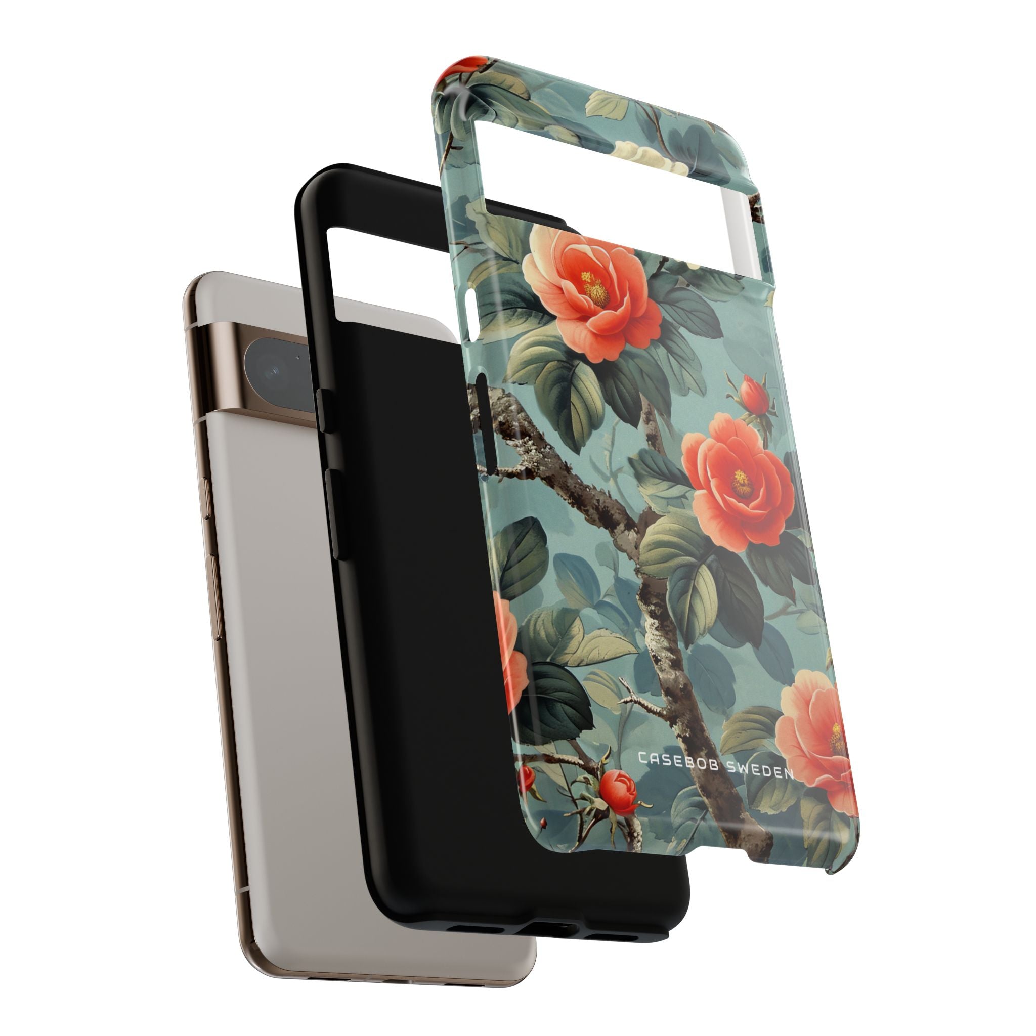 Vintage Floral Romance Google Pixel 8 - Tough Phone Case