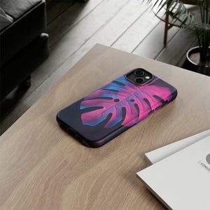 Tropical Palm Leaves - Protective Phone Case