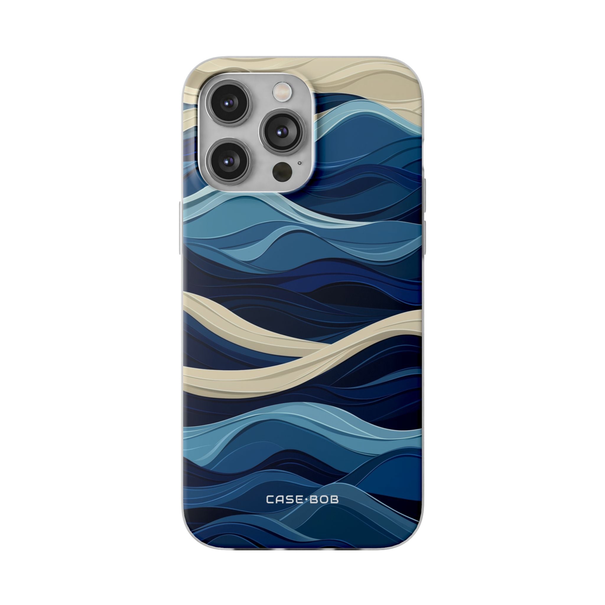 Ocean Rhythm iPhone 14 Pro Max Case - Soft