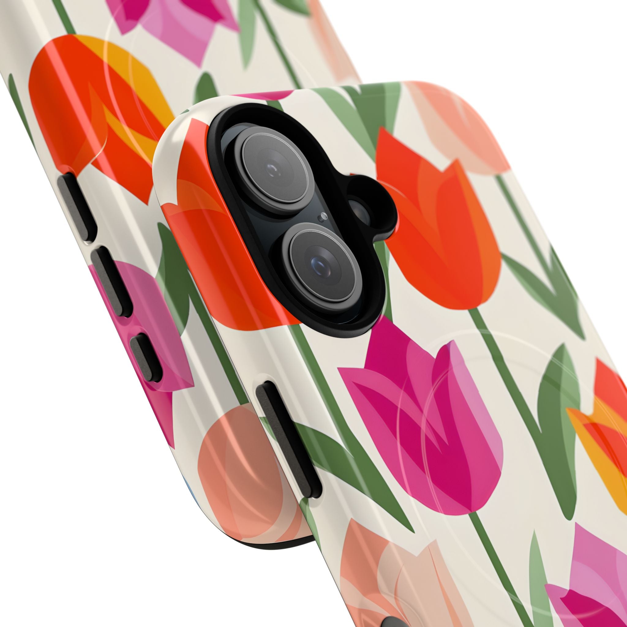 Tulip Harmony Green iPhone 16 - Tough+