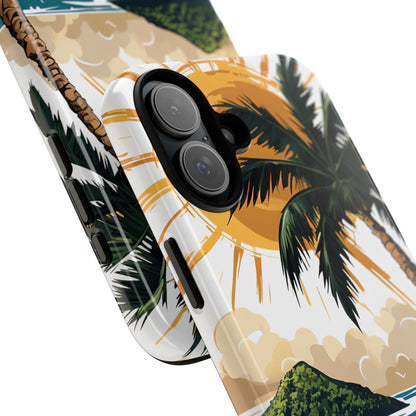 Palm Shade Radiance iPhone 16 Plus Case - Tough