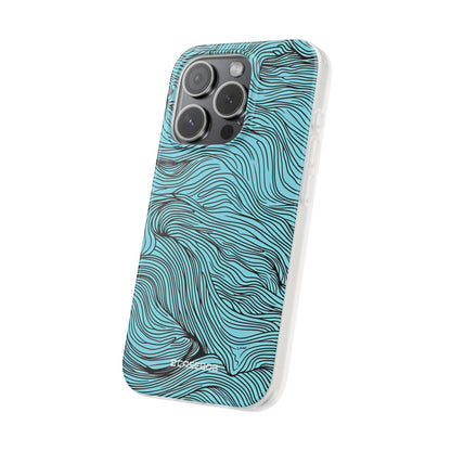 Wavy Serenity | Flexible Phone Case for iPhone