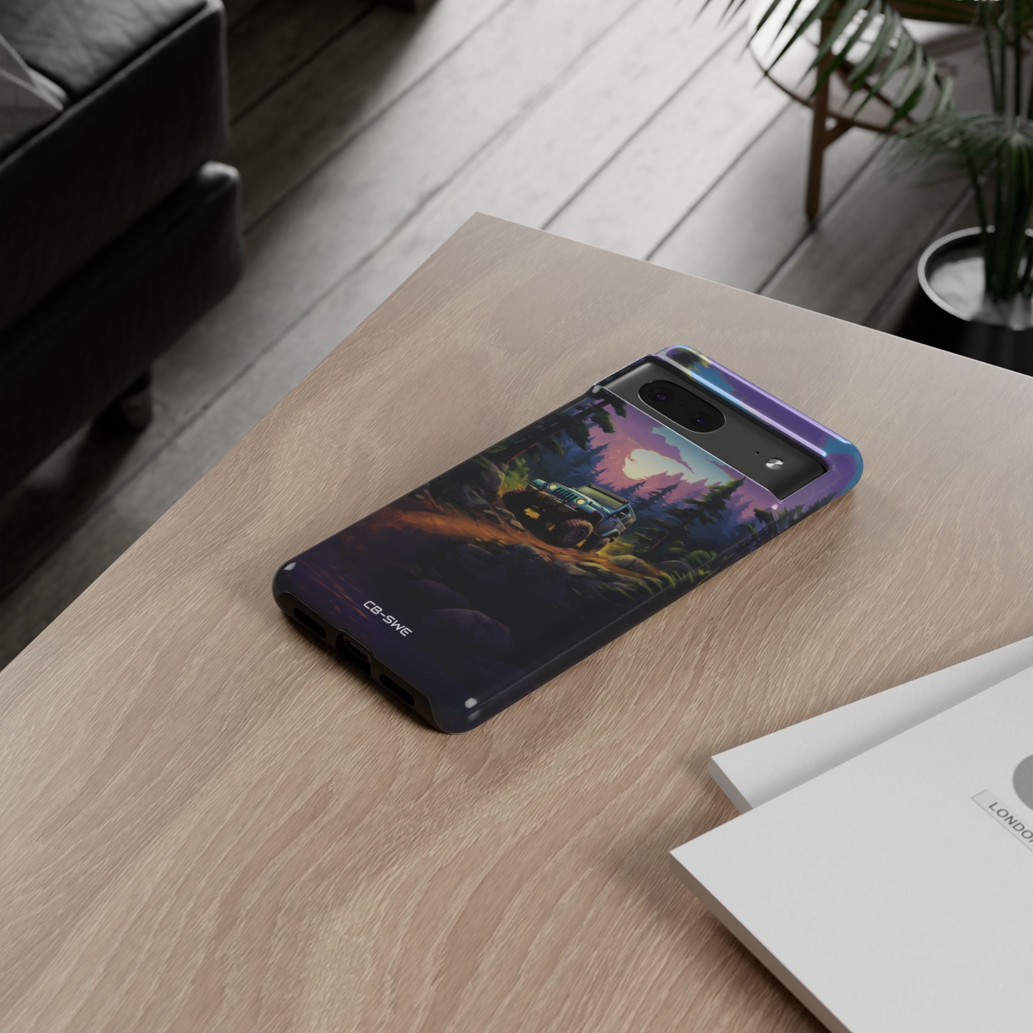Sunset Forest Drive - Google Pixel Case