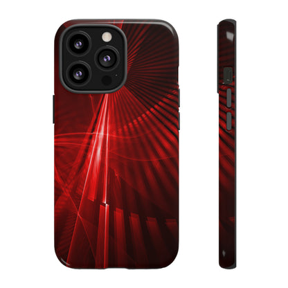 Red Disco Lights - Protective Phone Case