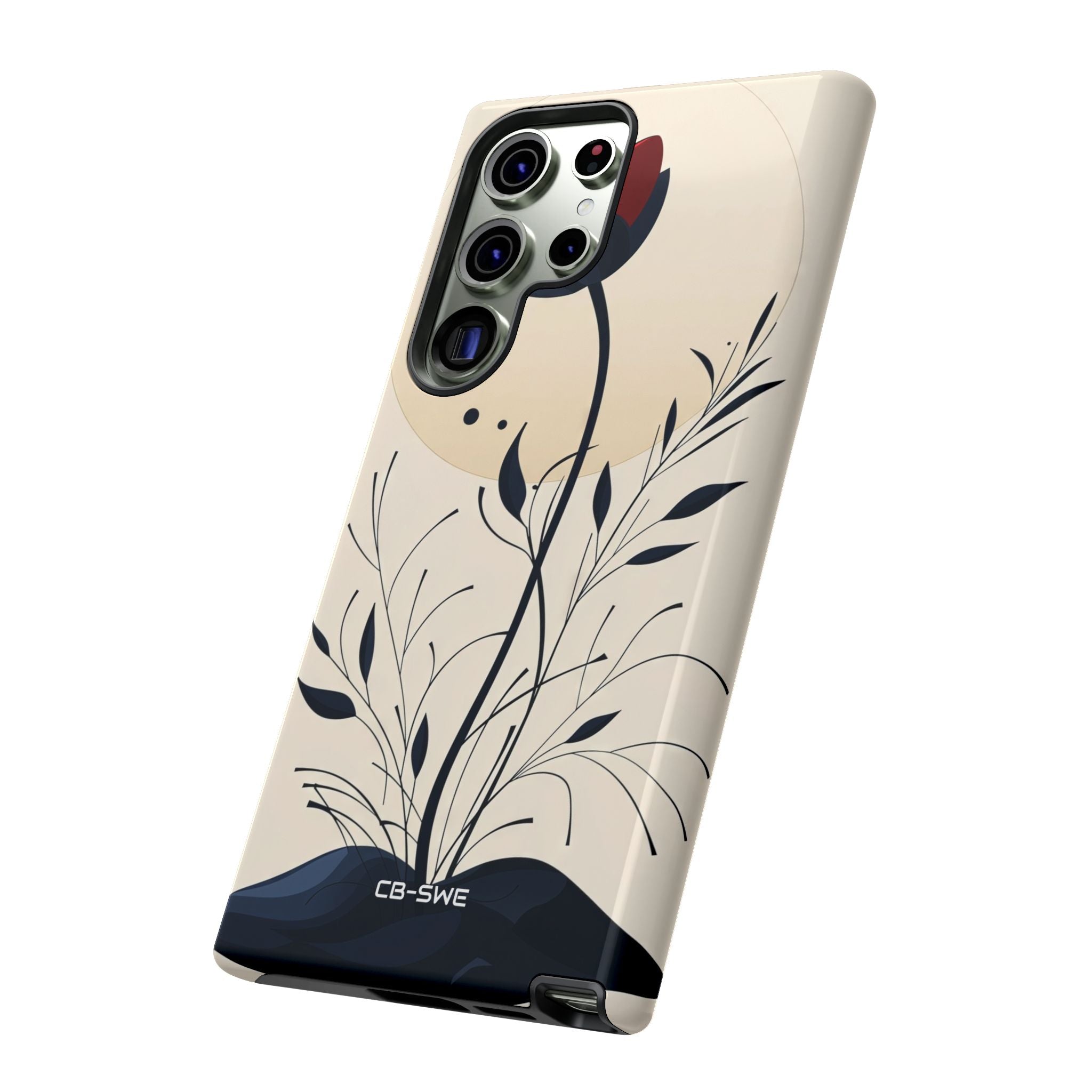 Red Flower Blossom - Samsung Case