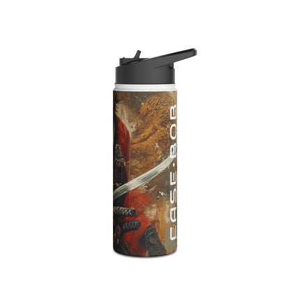 Crimson Samurai - Stainless Steel Water Bottle