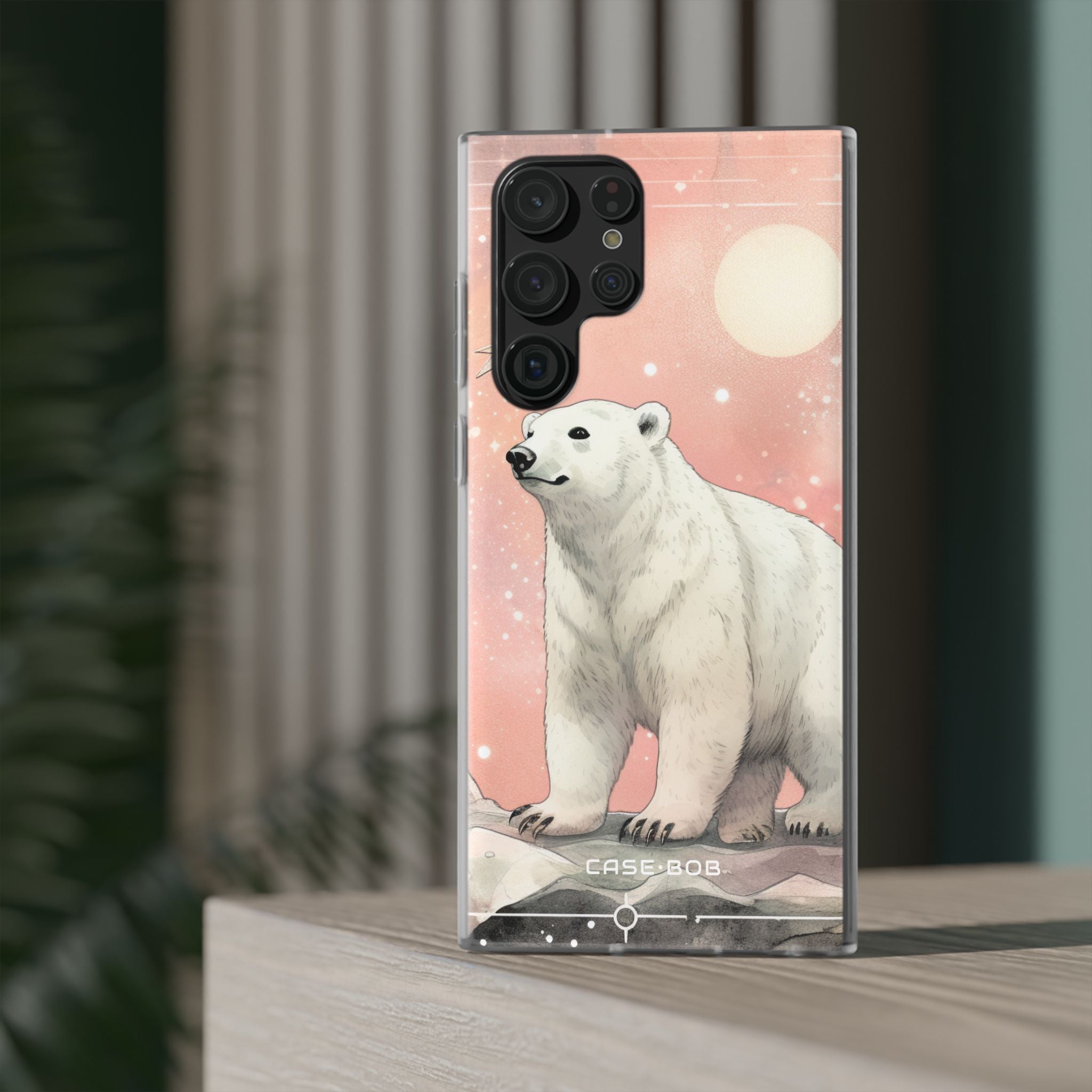 Polar Bear Dream Samsung S22 Ultra Case - Soft
