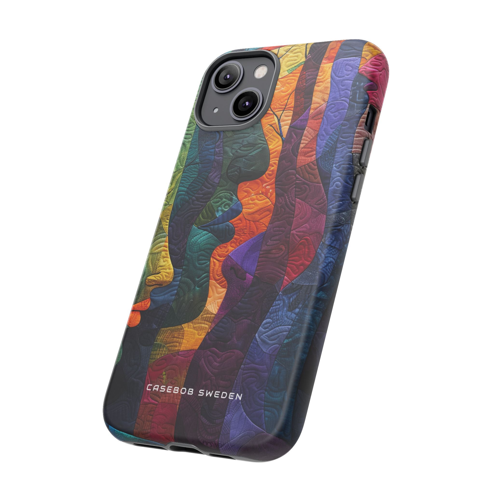 Harmonized Faces and Nature Fusion iPhone 14 - Tough Phone Case