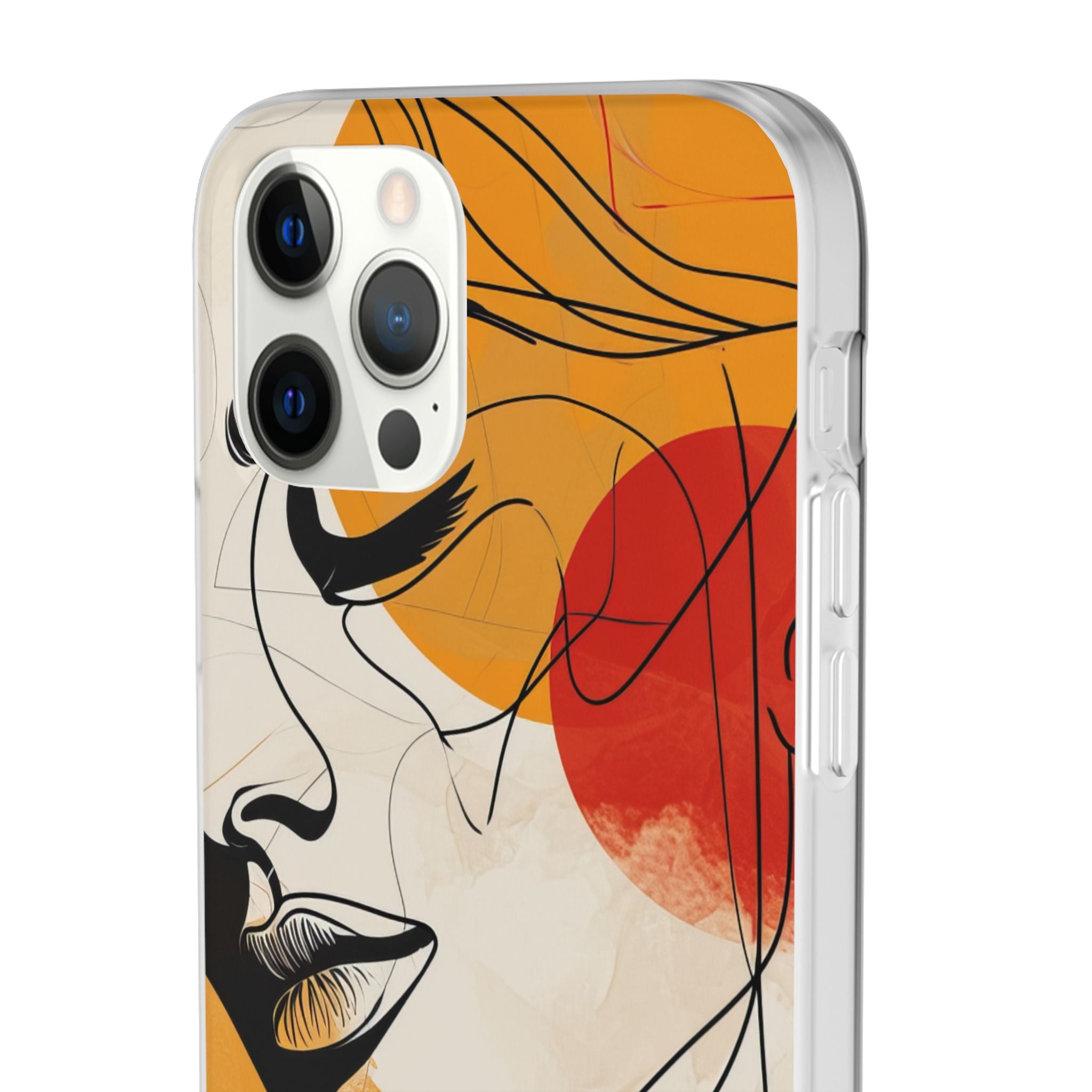 Contemplative Warmth | Flexible Phone Case for iPhone