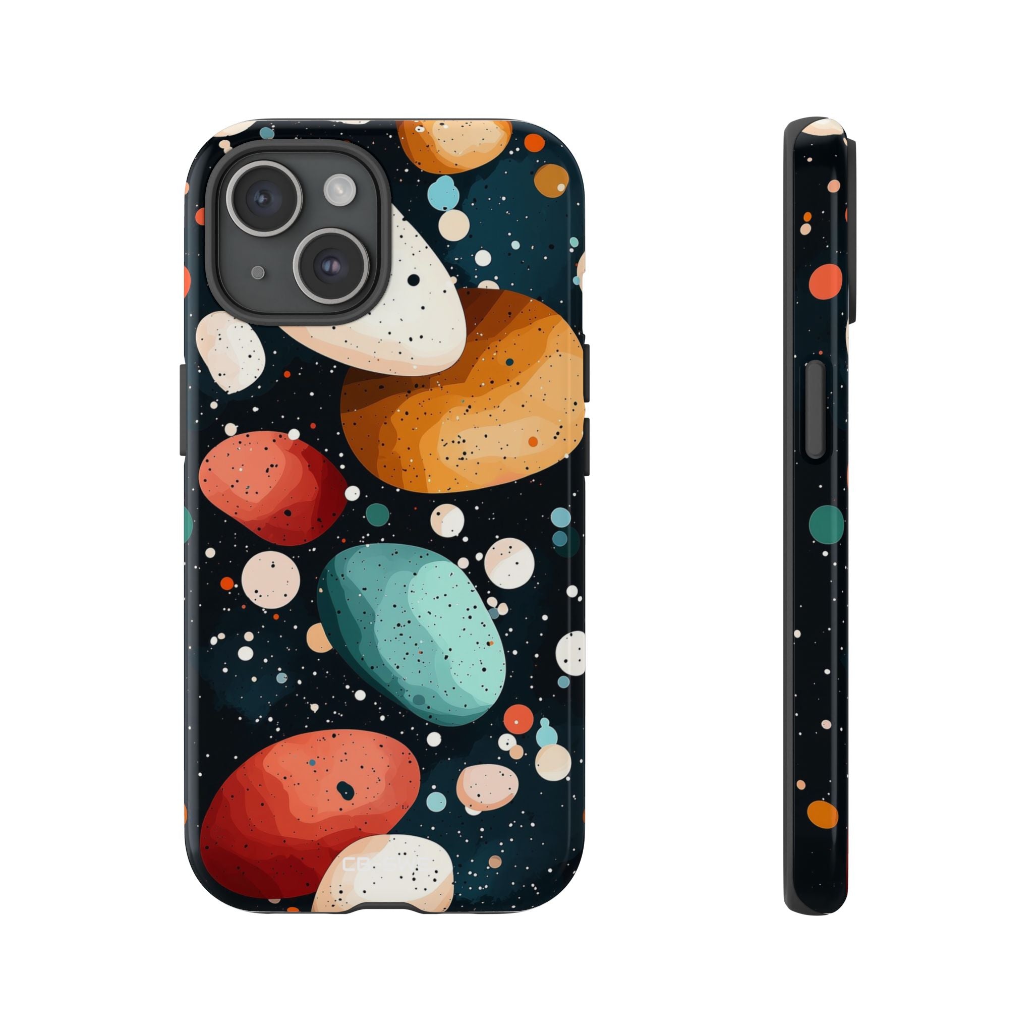 Colorful Stones Dance - iPhone Case