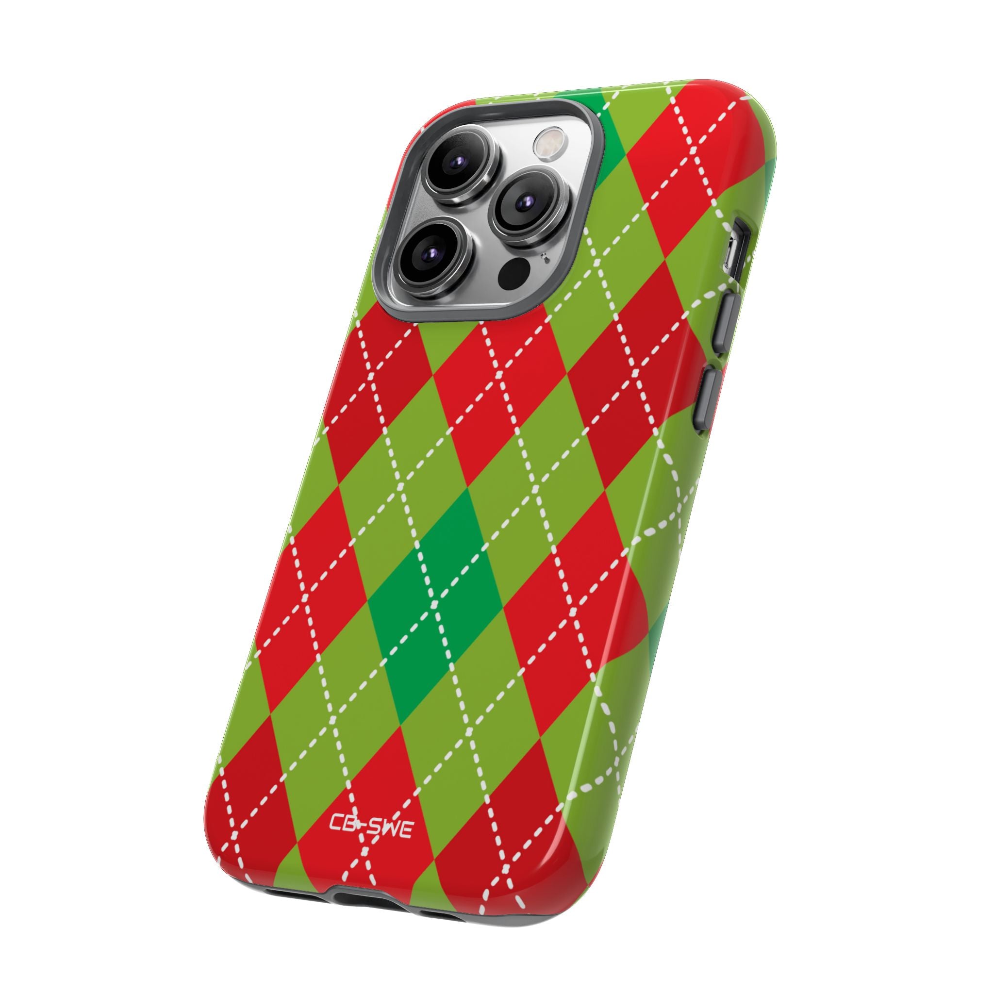 Diamond Shapes Dance - iPhone Case