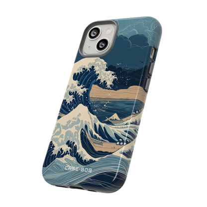 Cresting Blue Wave iPhone 14 Case - Tough