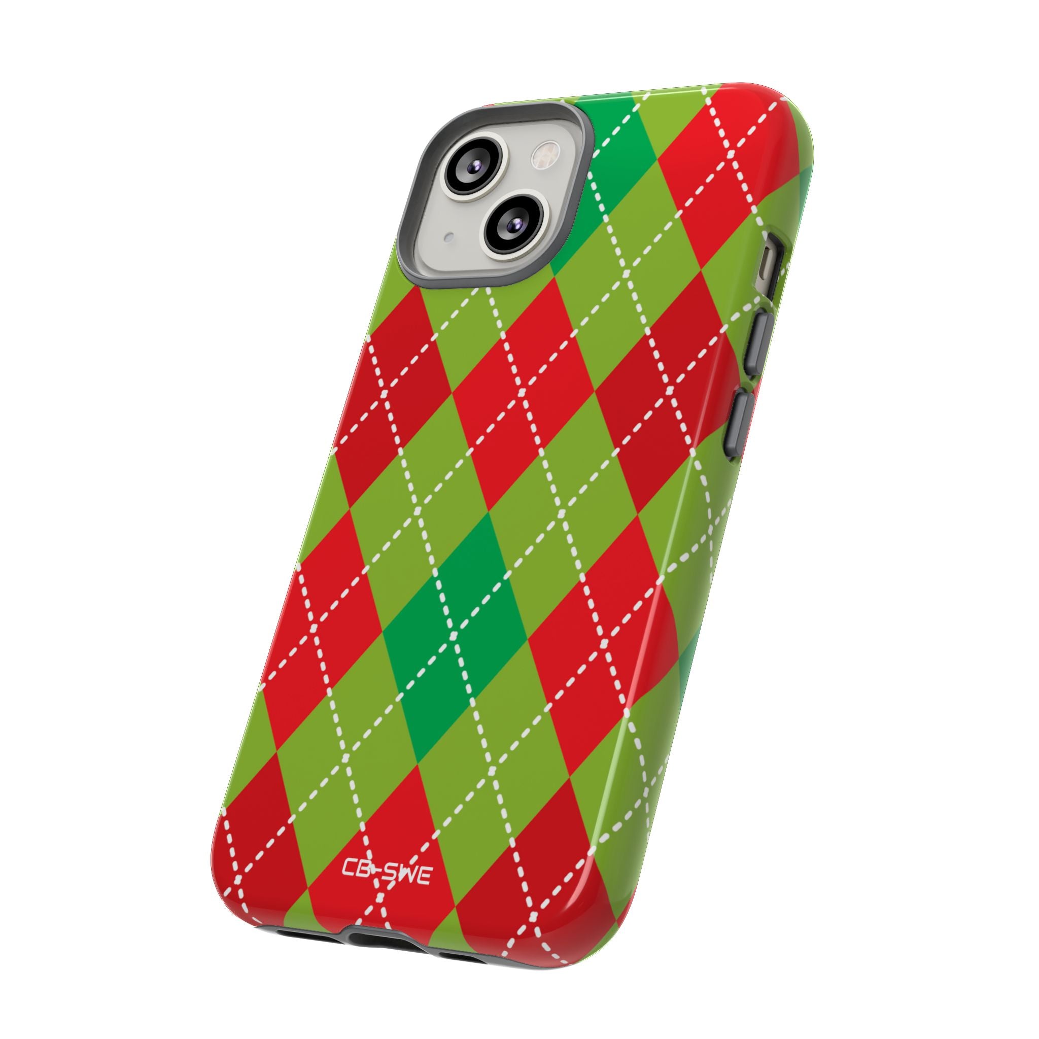 Diamond Shapes Dance - iPhone Case