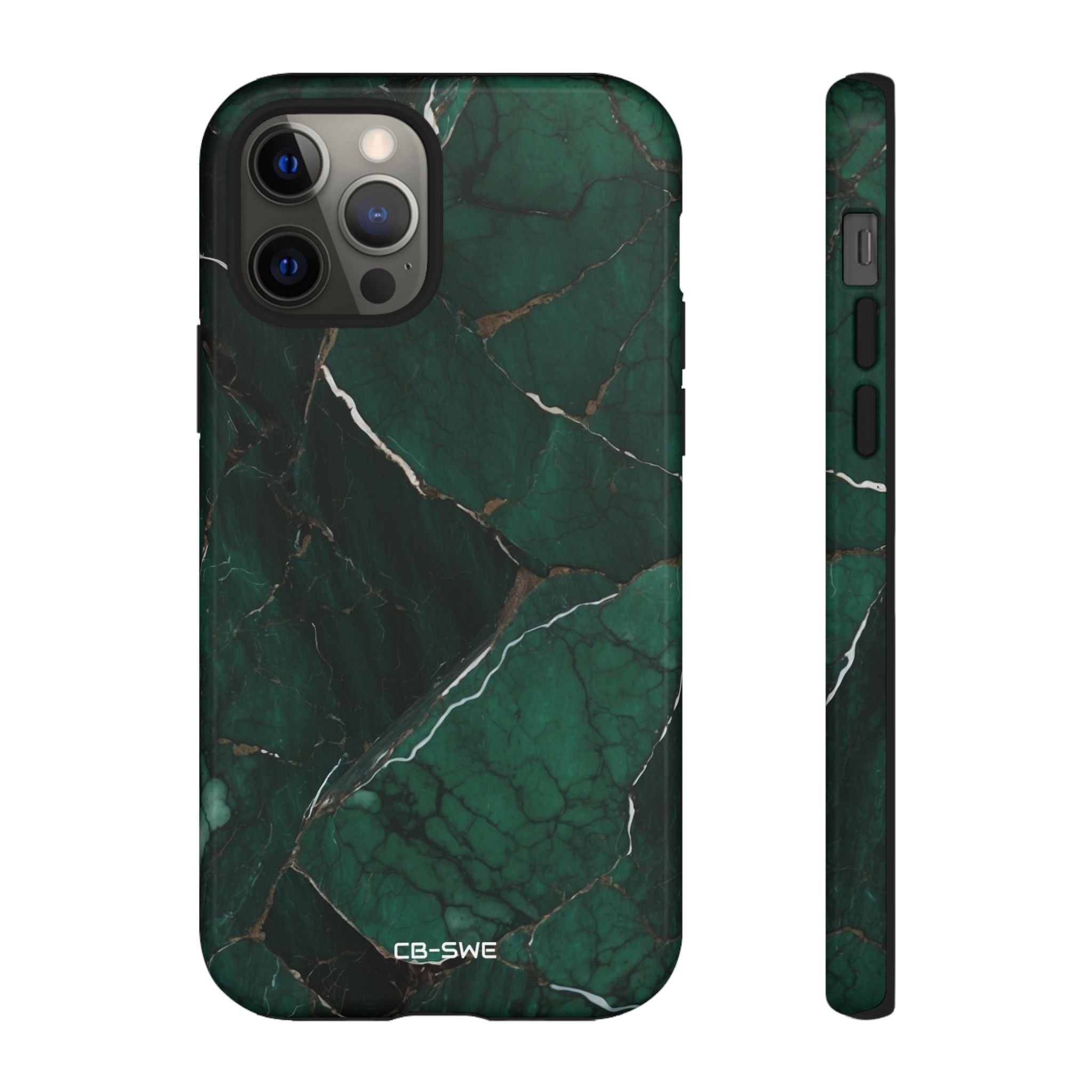 Emerald Veins Flow - iPhone Case