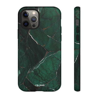 Emerald Veins Flow - iPhone Case