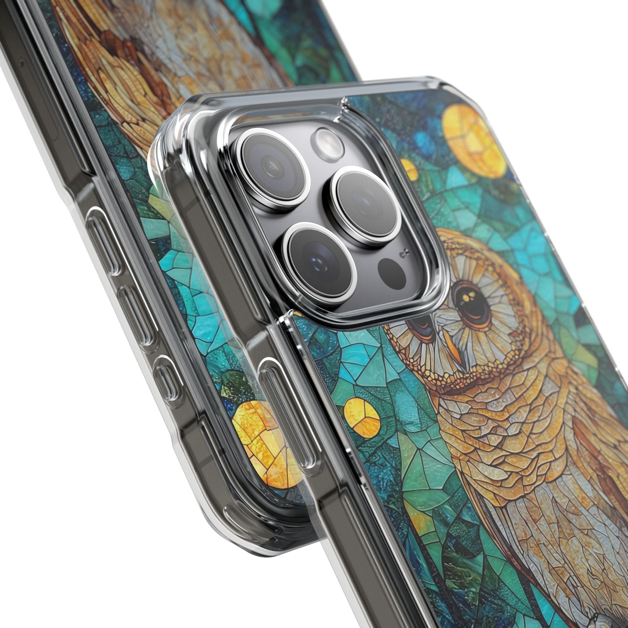 Celestial Owl Gaze iPhone Case - Impact