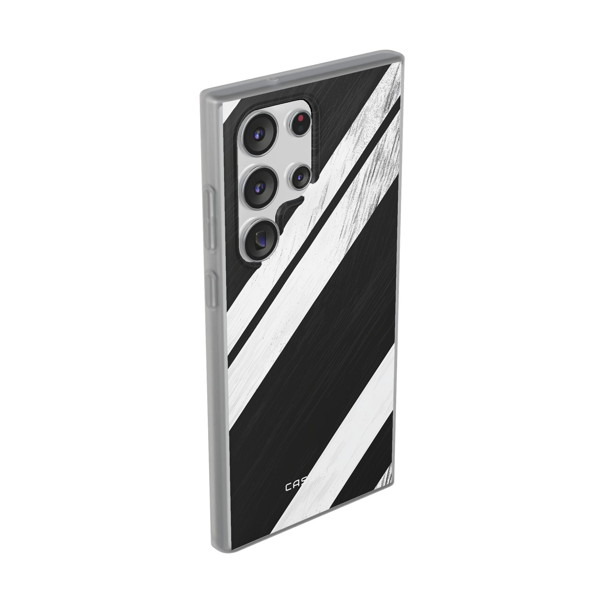 Distressed Stripe Motion Samsung S23 Ultra Case - Soft