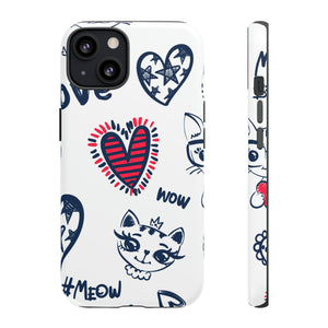 Cute Cat Wallpaper - Protective Phone Case