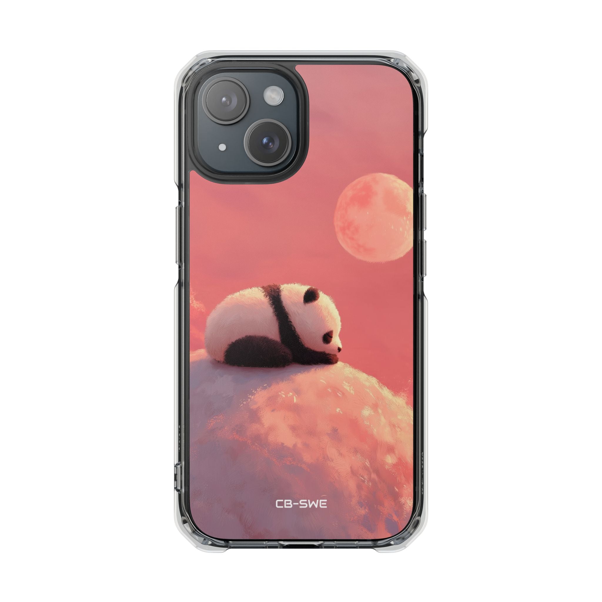 Moonlit Panda Dreams iPhone Case - Impact