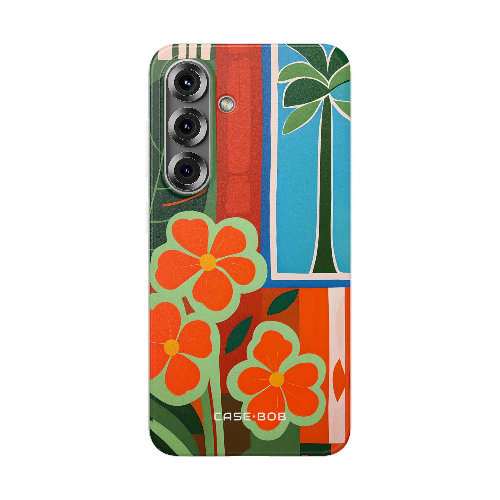 Orange Blossom Burst Samsung S25 Plus Case - Soft