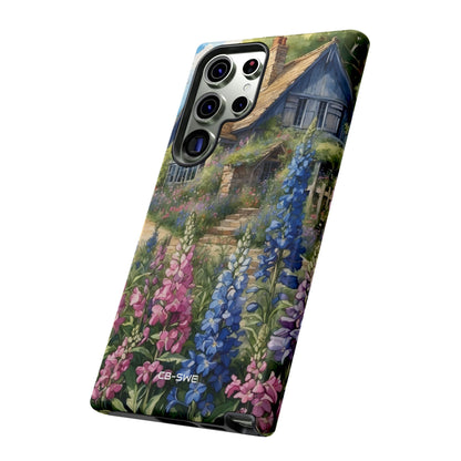 Cottage Surrounded Blossoms - Samsung Case