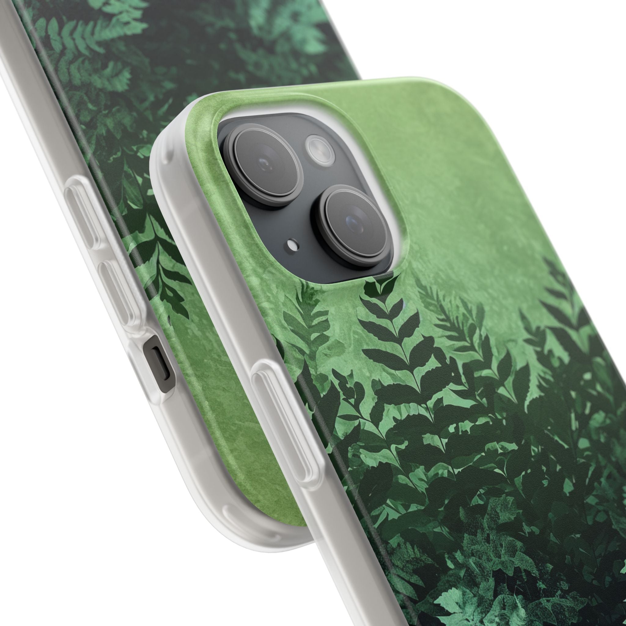 Gradient Fernscape Lush iPhone 15 - Flexi Phone Case