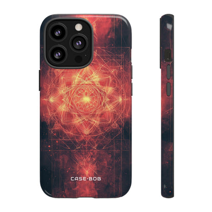 Radiant Mandala iPhone 13 Pro Case - Tough