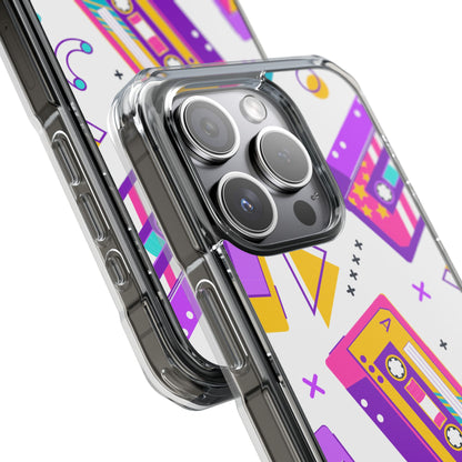 Retro Cassette Chaos iPhone Case - Impact
