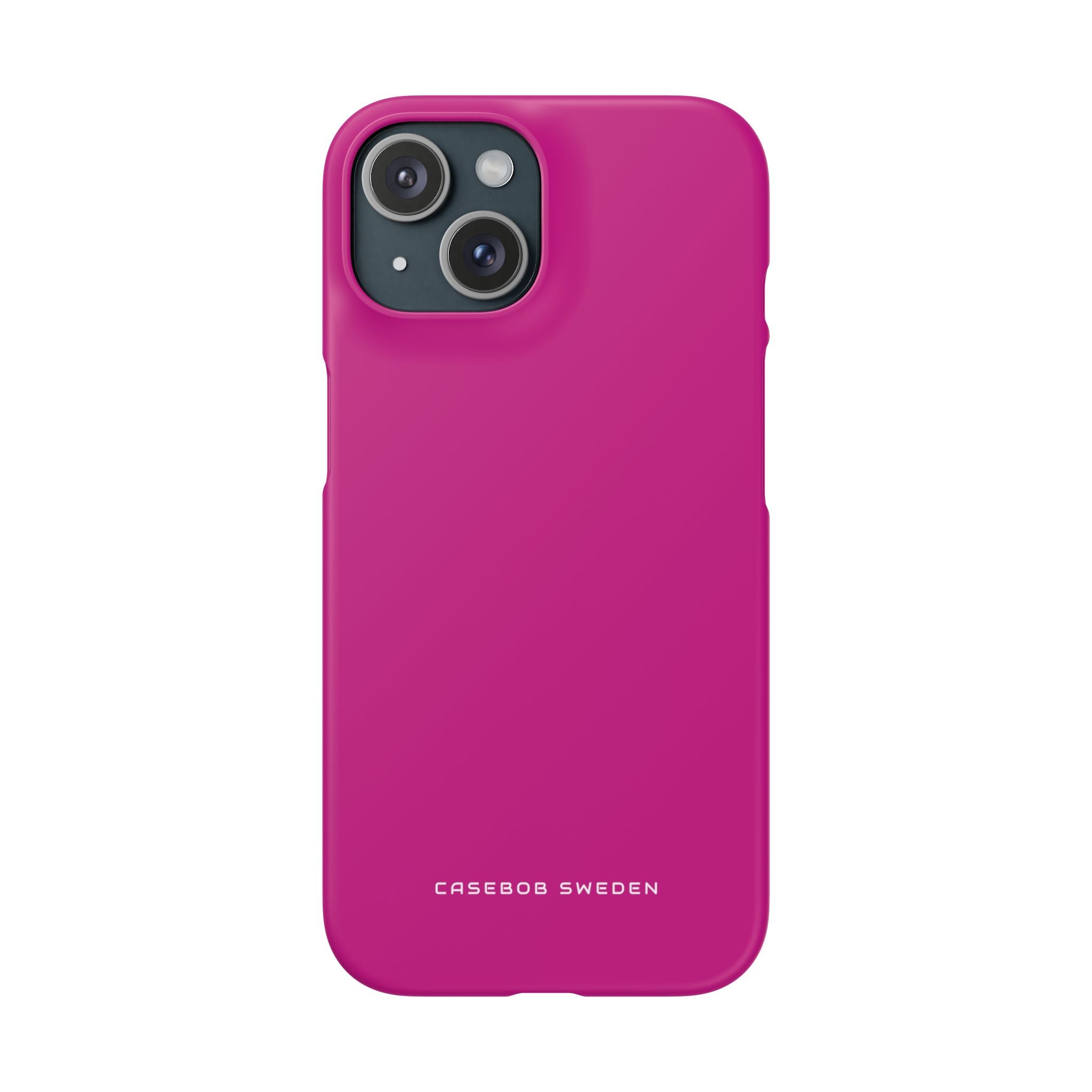 Medium Violet Red iPhone 15 - Slim Phone Case