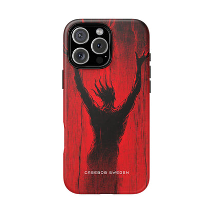 Crimson Despair iPhone 16 - Tough Phone Case