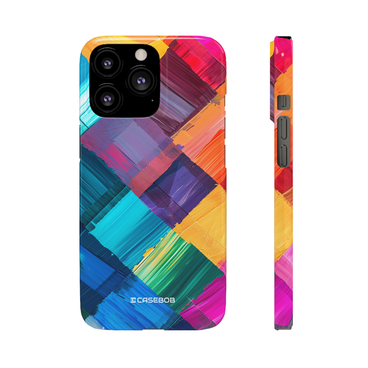 Pantone Spectrum-Muster | Handyhülle für iPhone (Slim Case)