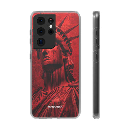 Red Liberty Revolution | Flexible Phone Case for Samsung Galaxy