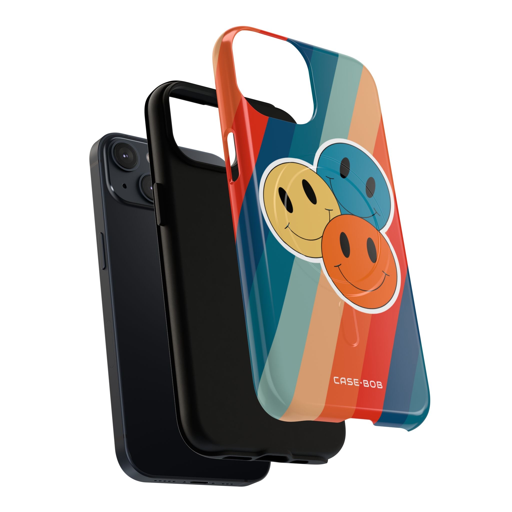Triple Smile Breeze iPhone 14 Case - Tough+