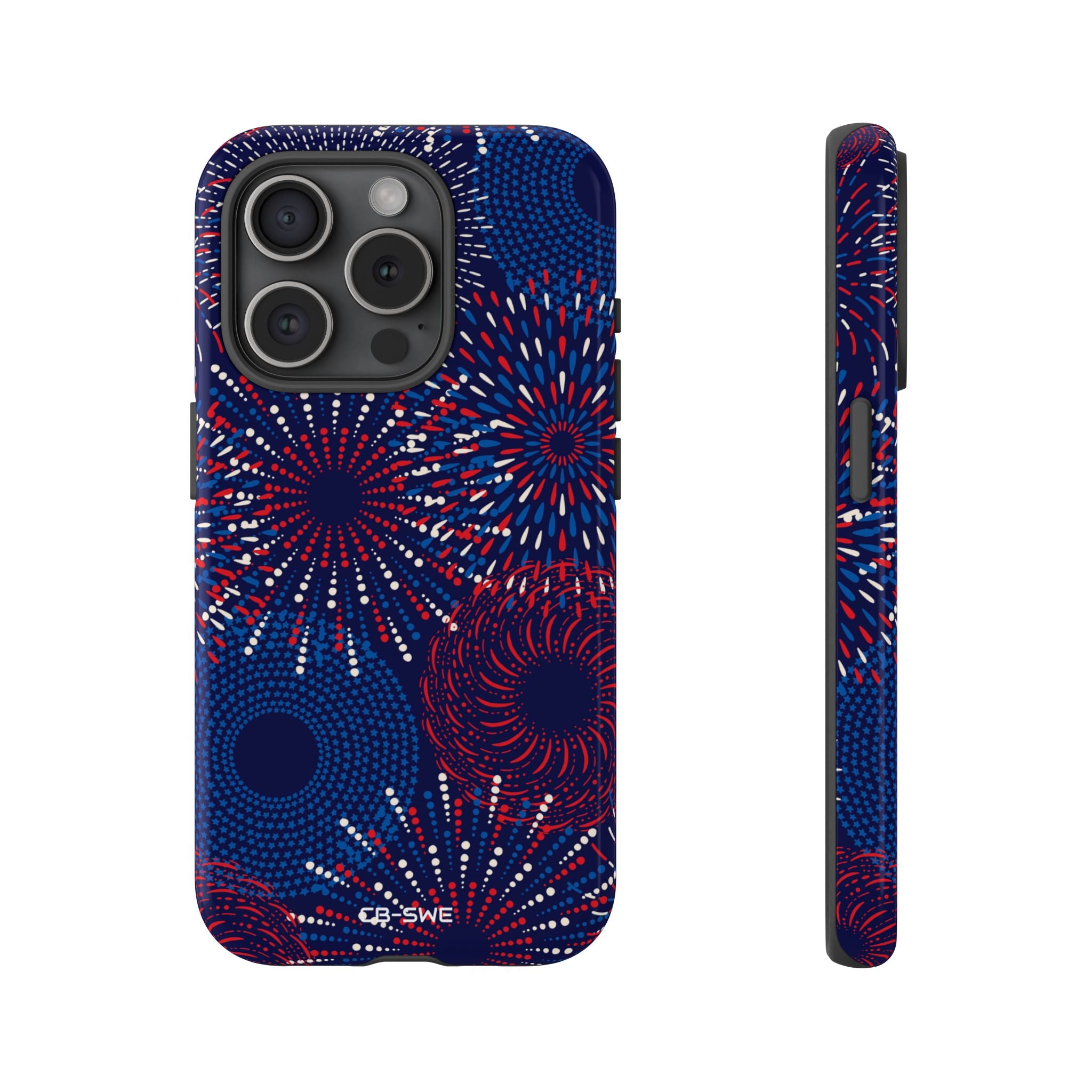 Fireworks Burst Bright - iPhone Case
