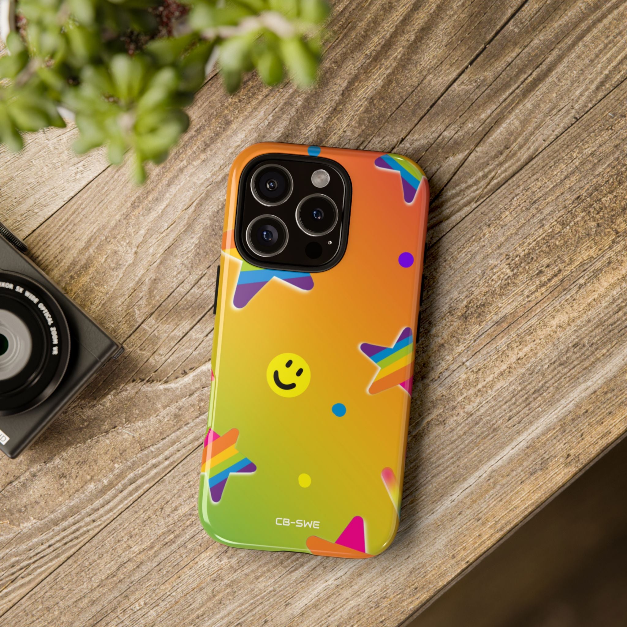 Vibrant Pop Whimsy - iPhone Case