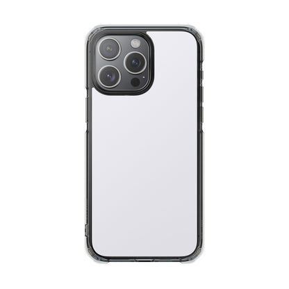 Pearl White - Clear Impact iPhone 15 Phone Case