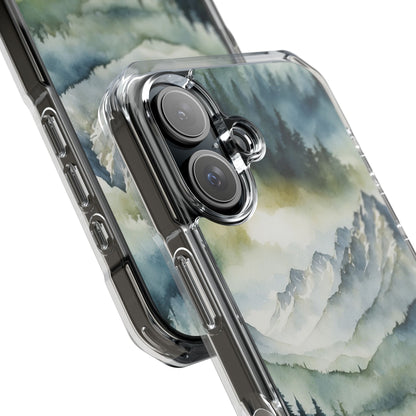 Misty Peaks Emerge iPhone Case - Impact