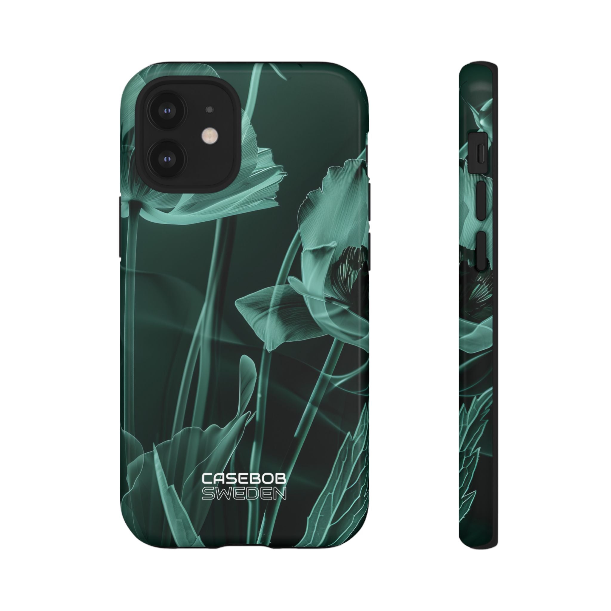 Teal Bloom Radiance iPhone 12 - Tough