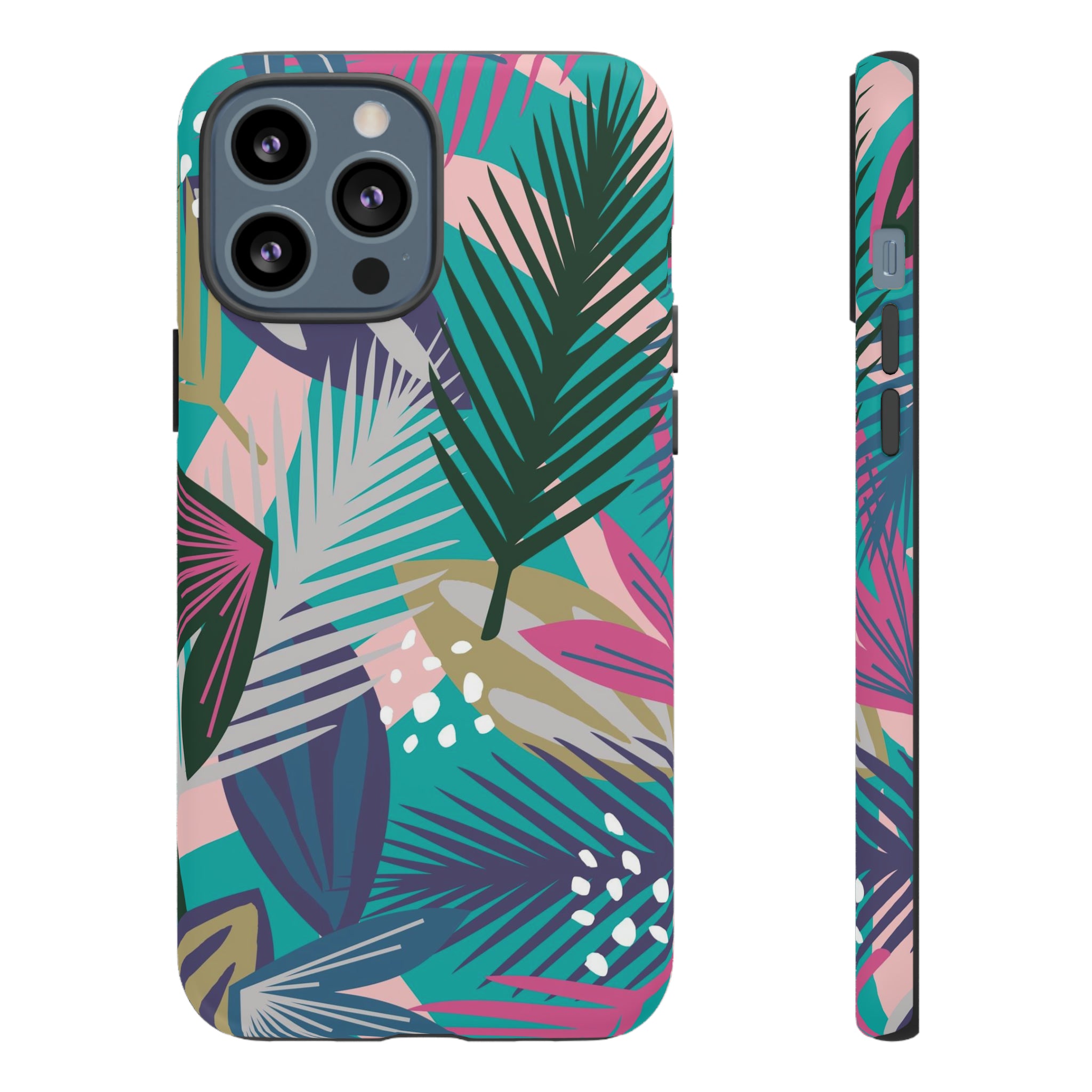 Tropical Leaf Loki - Protective Phone Case