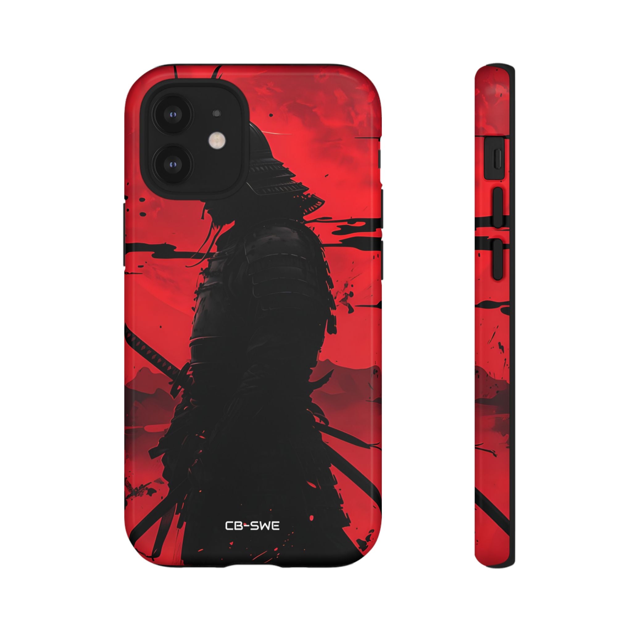 Red Samurai Shadow - iPhone Case
