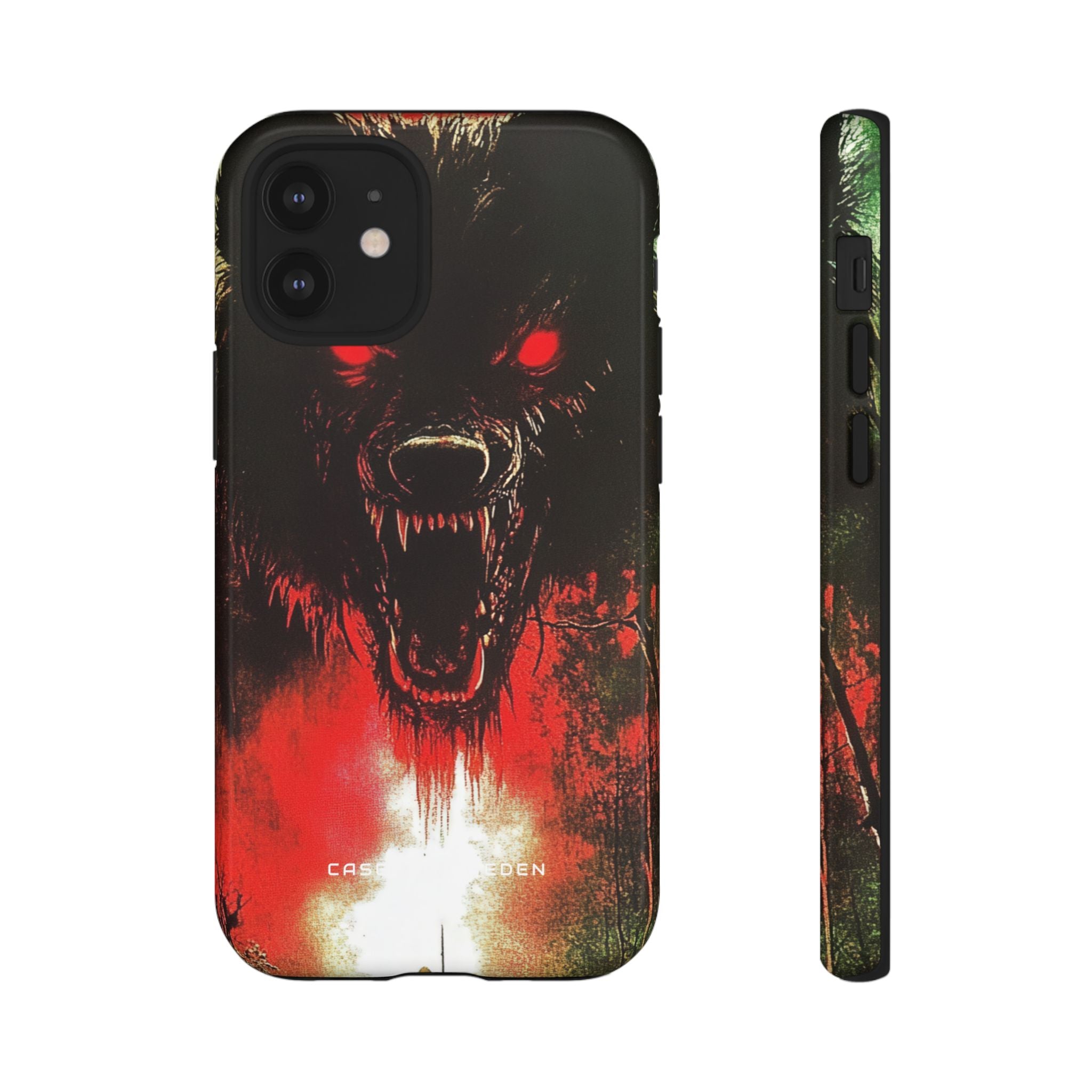 Bloodmoon Wolf's Lament iPhone 12 - Tough Phone Case